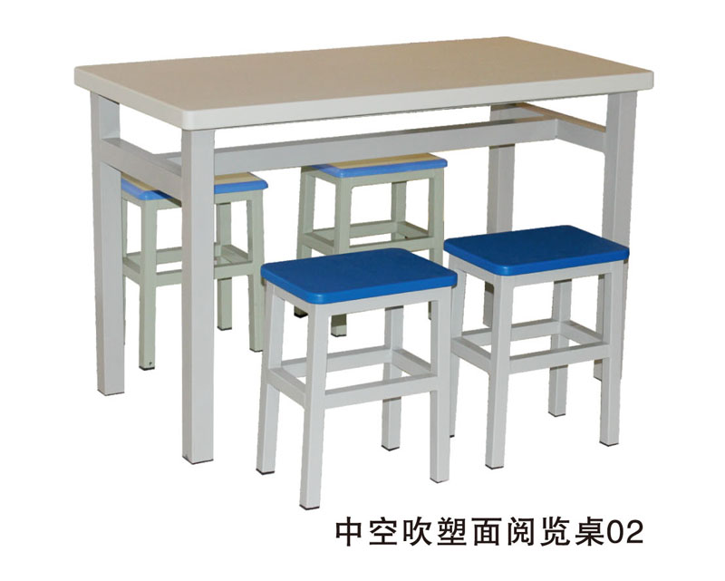 中空吹塑面閱覽桌02